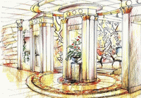 Карандашный эскиз
